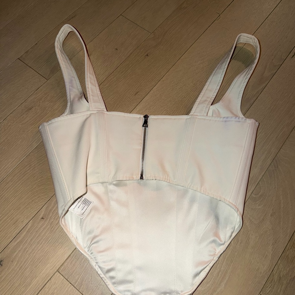 Bardot White Corset Size Small - Picture 2 of 5